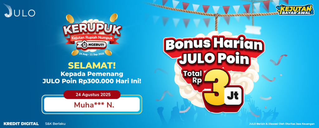 KEJUTAN RUPIAH NUMPUK
