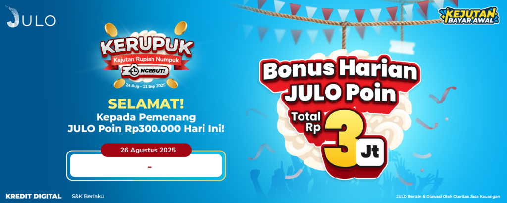 KEJUTAN RUPIAH NUMPUK